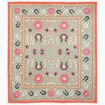 Night Closes In Suzani Blanket - 32222367744046