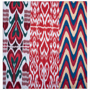 Fluttering Blossoms Medium Ikat Tapestry