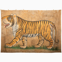 Left Right Tiger Painting - High Quality Image of 