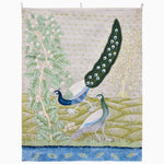 Peacocks On Grass Tapestry - 32882584354862