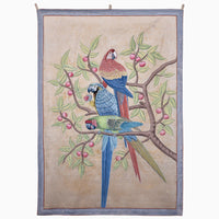Three Parrot Friends Tapestry - High Quality Image of 