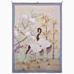 Red Crowned Cranes Tapestry - 32882584715310