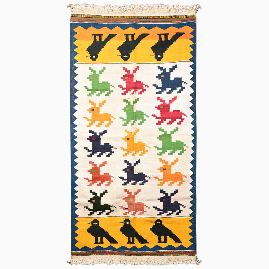 Crows Watching Rug