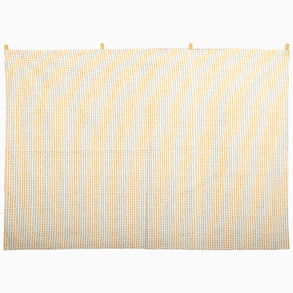 Gopi Party Yellow Trees Tapestry