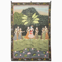 Gopis In Summer Tapestry - High Quality Image of 