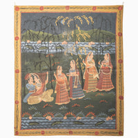 Riverside Evening Tapestry - High Quality Image of 