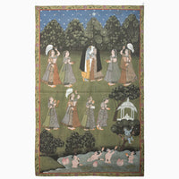 Gopis Always Swimming Tapestry - High Quality Image of 