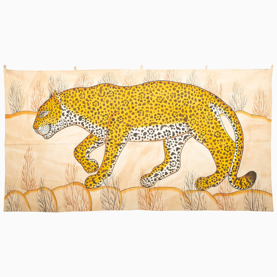 Leopard Left Tapestry