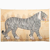 Right White Tiger 2 Tapestry - High Quality Image of 