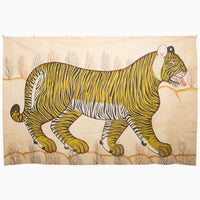 Right Orange Tiger Tapestry - High Quality Image of 