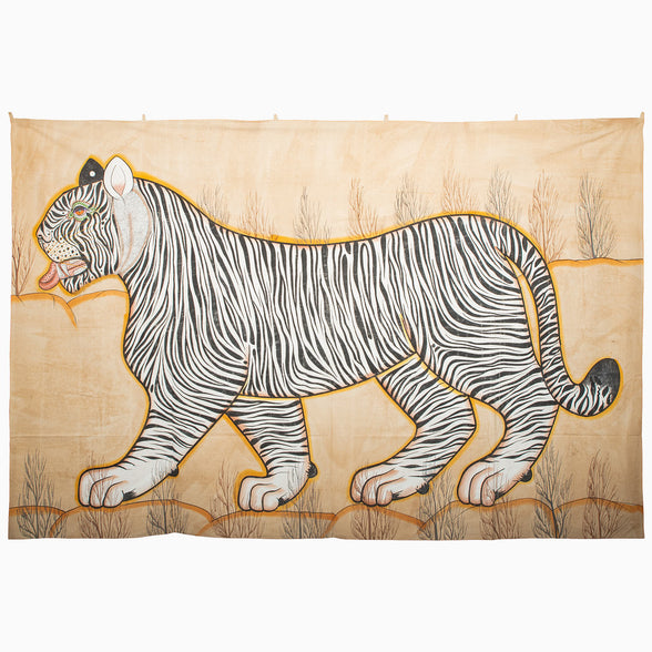 Outlined Tiger Tapestry by John Robshaw