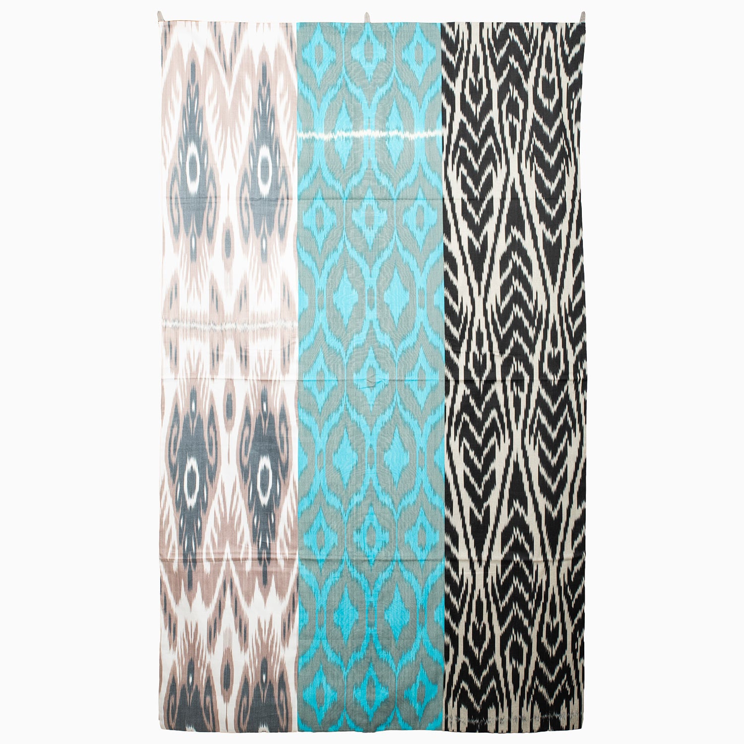 Tashkent Winter Day Large Ikat Tapestry