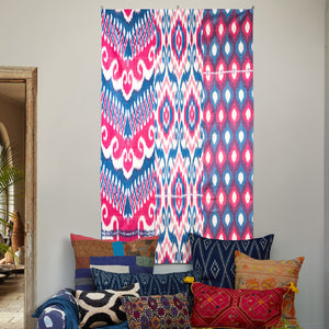 Alive To Everything Large Ikat Tapestry