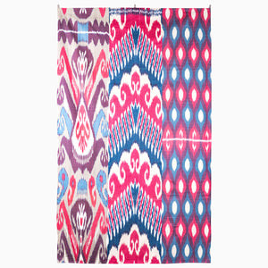 Also Delightful Large Ikat Tapestry