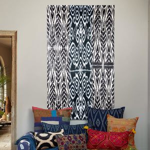 Solace For All Things Large Ikat Tapestry