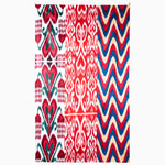 Fluttering Blossoms Large Ikat Tapestry - 32219849588782