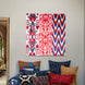 Fluttering Blossoms Medium Ikat Tapestry
