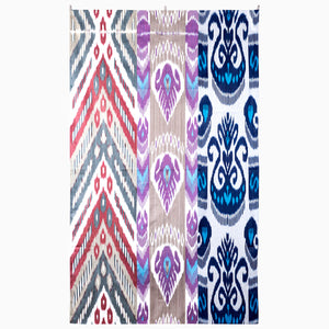 Moon Slipping In Large Ikat Tapestry