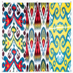 Larking About Together Medium Ikat Tapestry - 32219855716398
