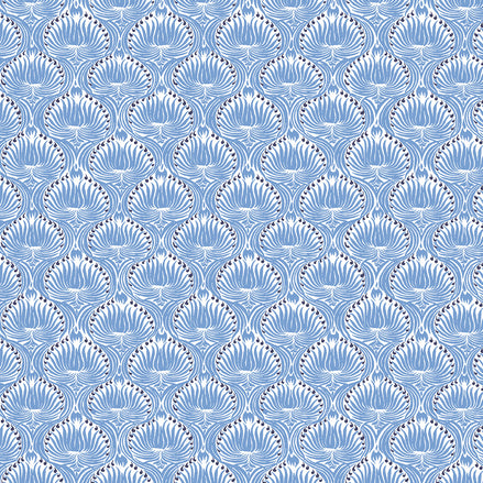 Divit Azure Wallpaper by John Robshaw