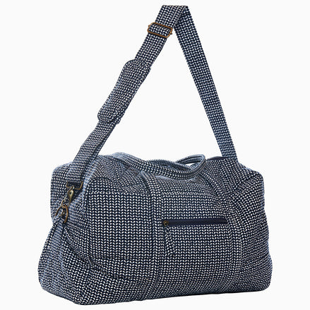 Cinde Indigo Duffle Bag by John Robshaw