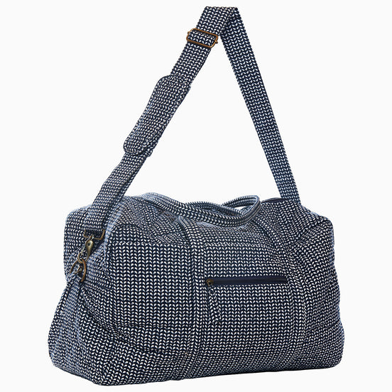 Cinde Indigo Duffle Bag by John Robshaw