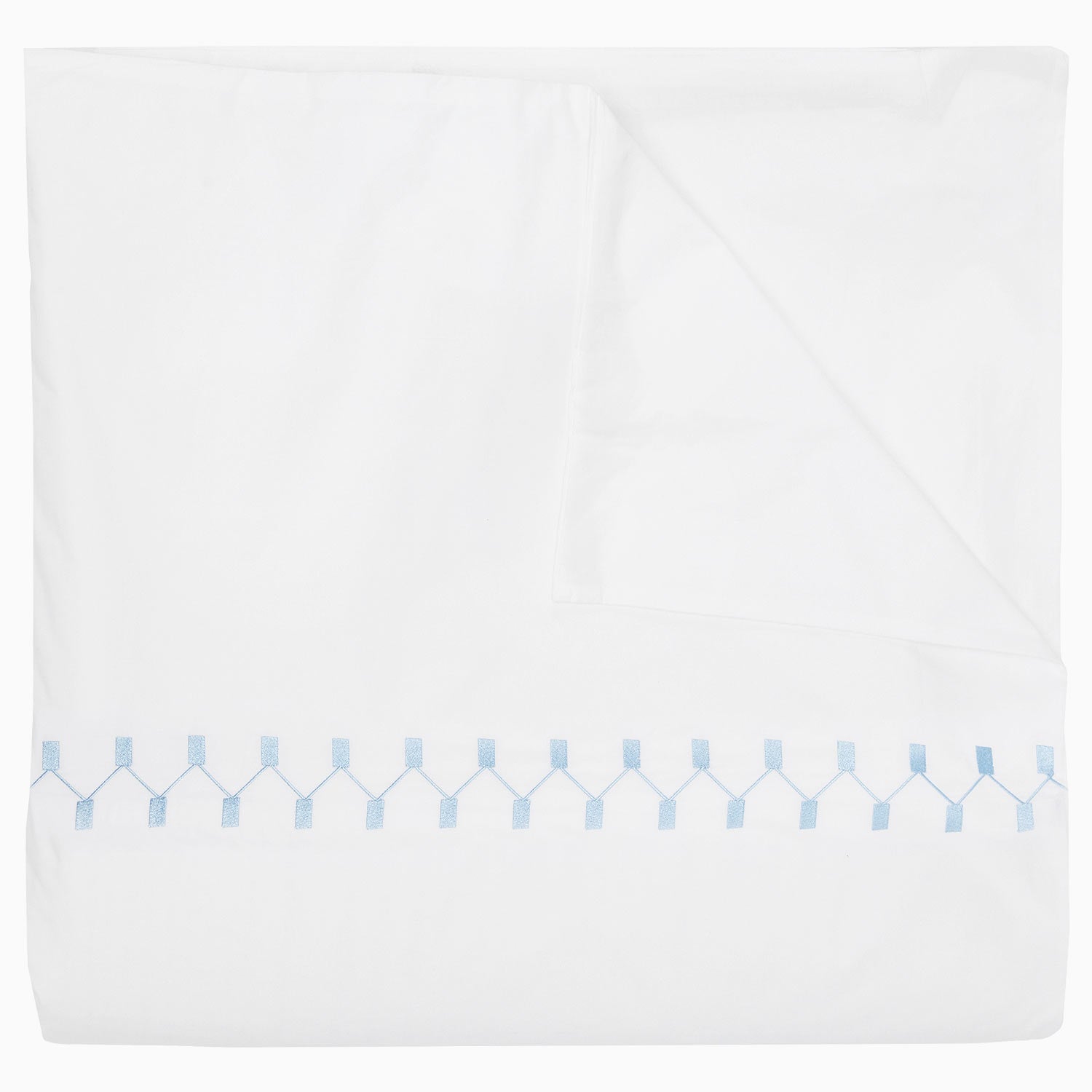 Anketi Light Indigo Border Duvet
