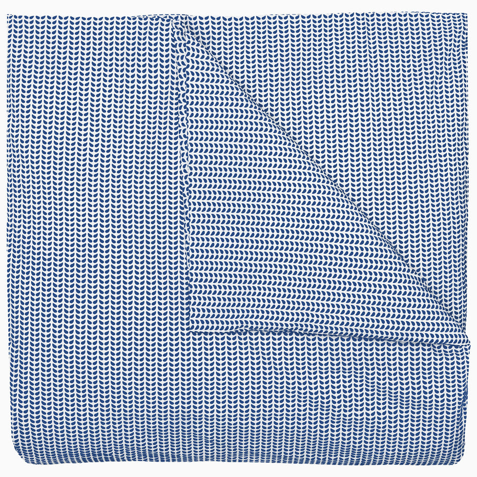 Cinde Navy Organic Duvet by John Robshaw
