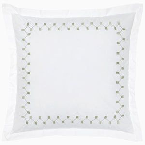 Anketi Sage Border Organic Sham by John Robshaw