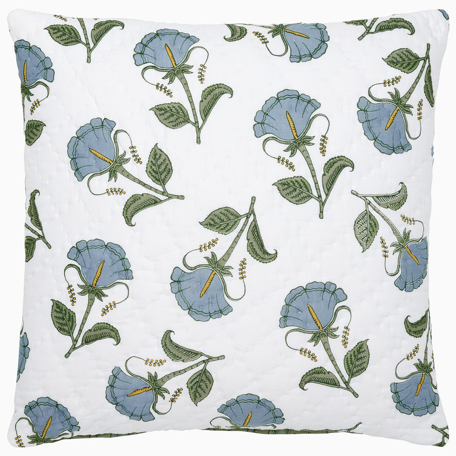 Farah Light Indigo Sham