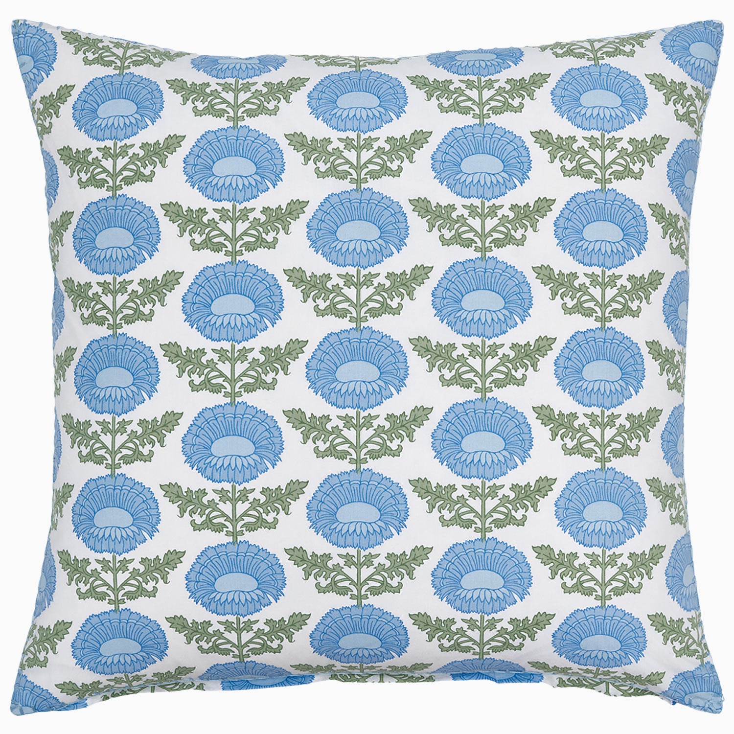 Kaavia Light Indigo Organic Sham by John Robshaw
