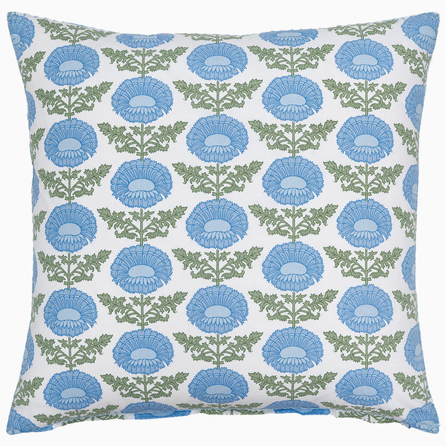 Kaavia Light Indigo Organic Sham by John Robshaw