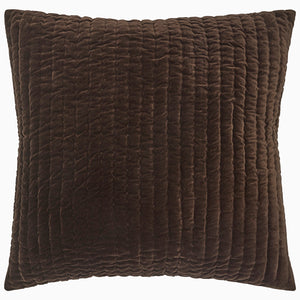 Velvet Coffee Sham