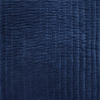 Velvet Indigo Quilt Swatch - High Quality Image of 