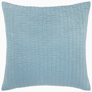 Velvet Light Indigo Sham