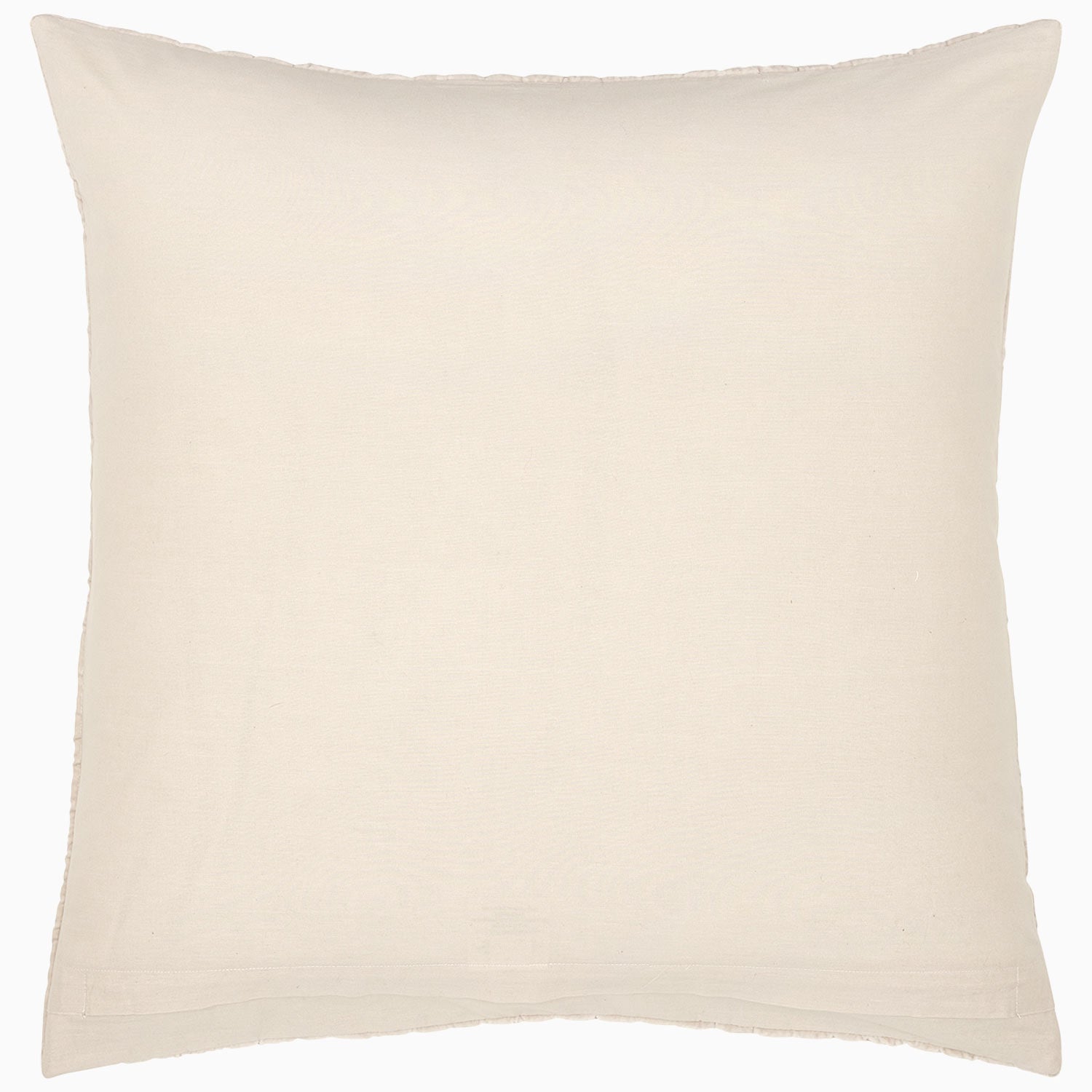 A soft Velvet Sand Quilt pillow on a white background by John Robshaw.