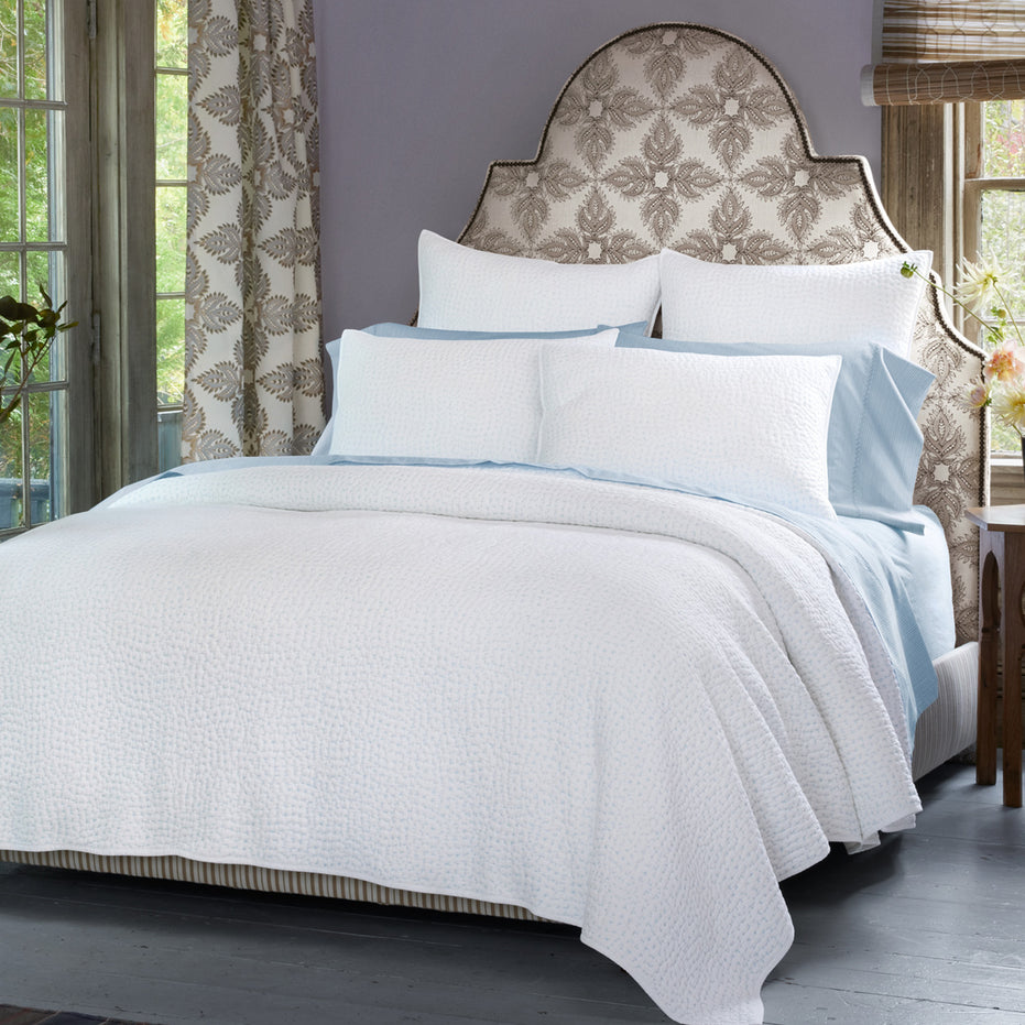 Organic Hand Stitched Mist Quilt