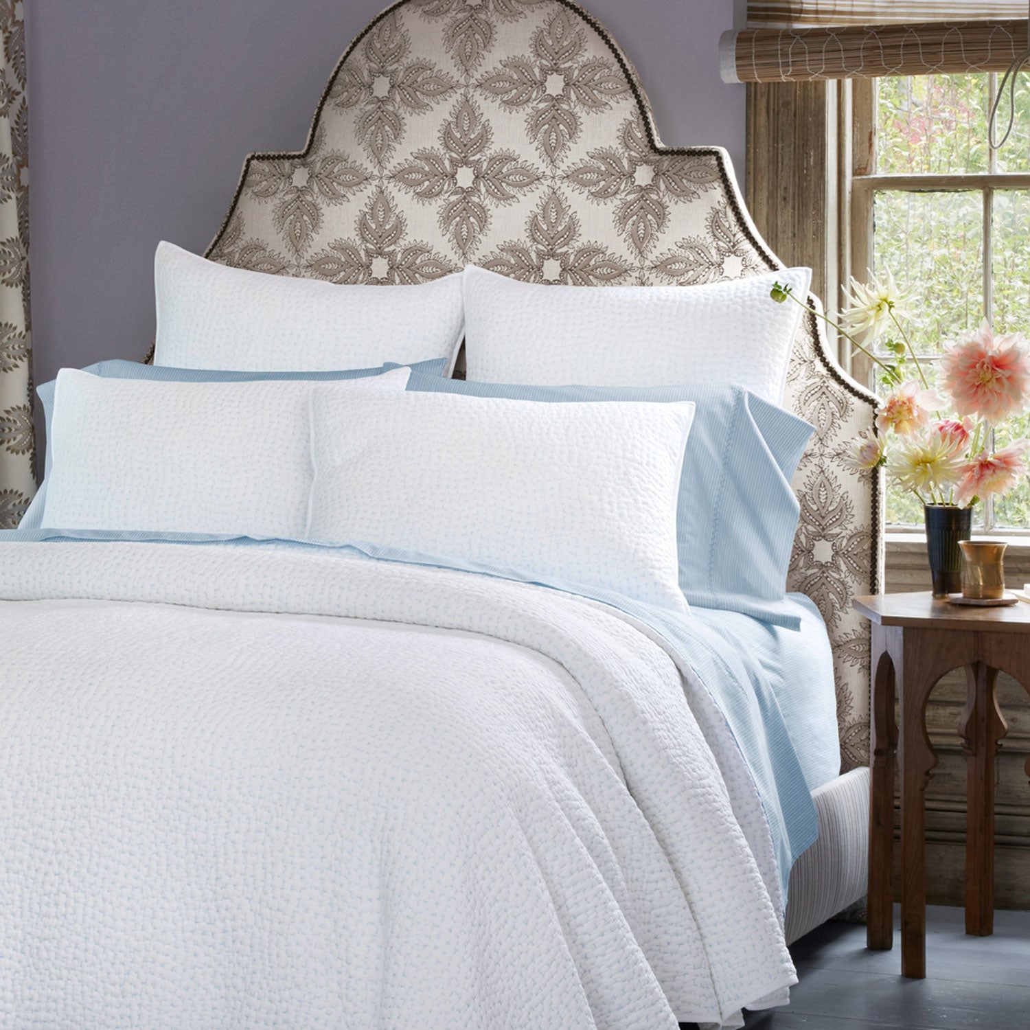 Nandi Light Indigo Organic Sheet Set