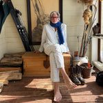 Cinde Light Indigo Pajama Set - 33584387194926