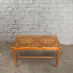 Anglo Indian Teak Inlaid Table - 31486544937006