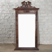 Mirror with Wooden Frame - High Quality Image of 