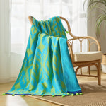 Ravi Peacock Beach Towel - 32219285684270