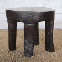 Sagar Teak Naga Stool - High Quality Image of 