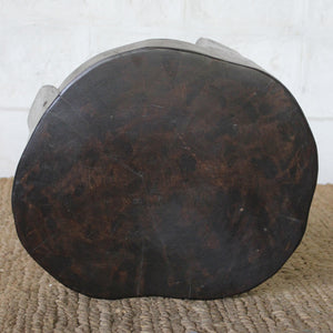 Anit Teak Naga Stool