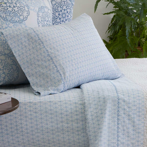 Kama Light Indigo Organic Sheet Set
