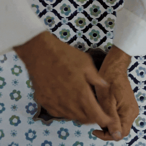 Kripa Light Indigo Kidney Pillow