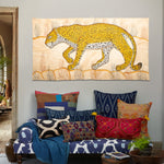 Leopard Left Tapestry - 32114706612270