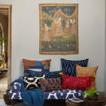Lotus And Gopis Tapestry - 32114706415662