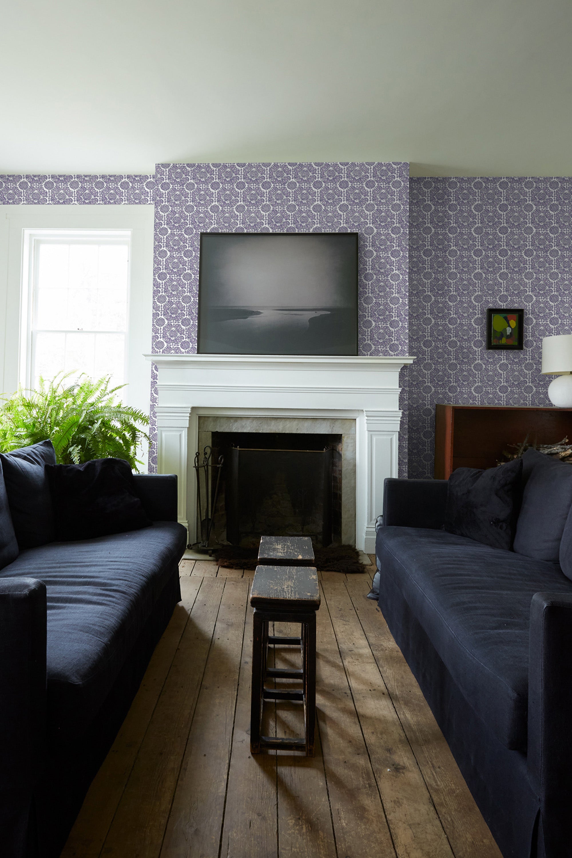 Mandu Lavender Wallpaper