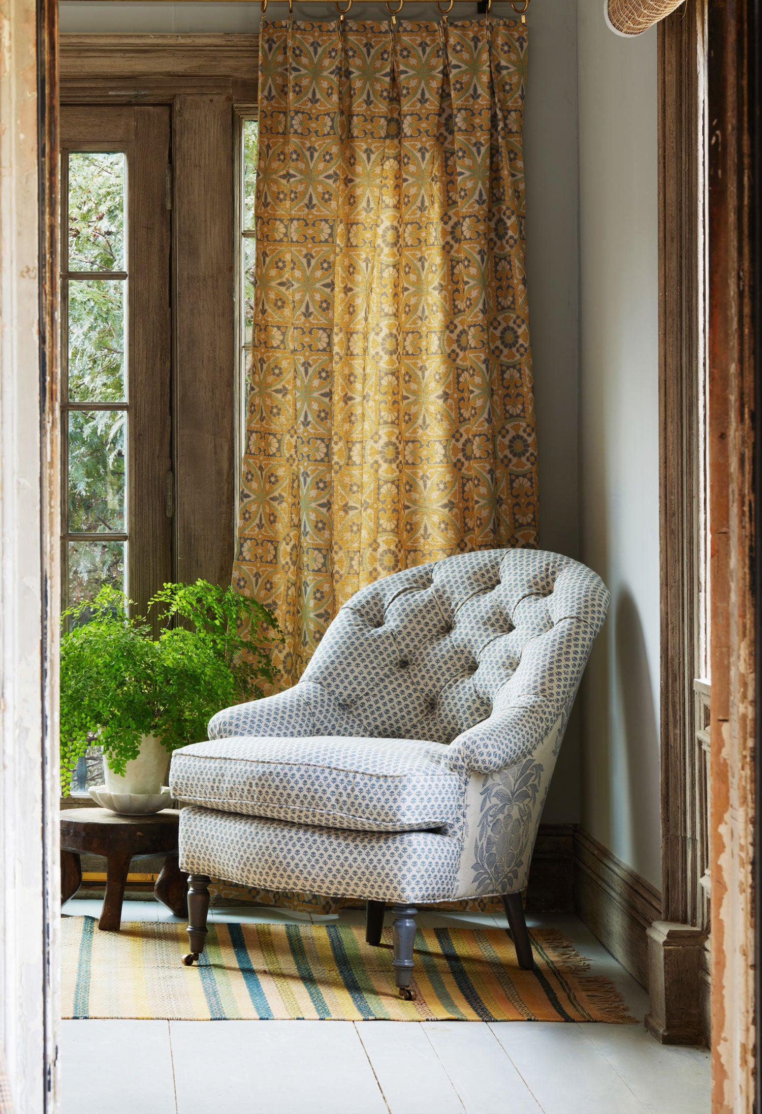 Oman Marigold Fabric